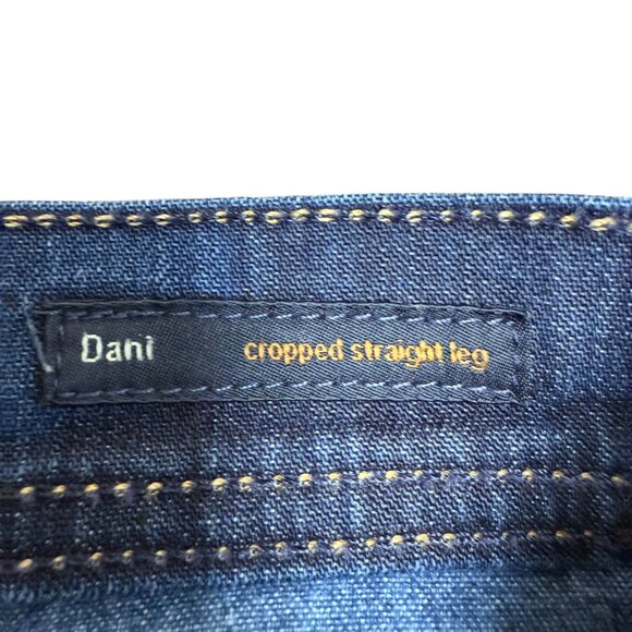 EUC Women's CITIZENS OF HUMANITY Dani Cropped Straight Leg Jeans | Size 27 - Picture 6 of 10